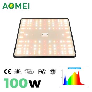 100W IP65 Rj14 Dimmable LED Grow Light for Plant Cultivation, Greenhouses, Hydroponic System Grow Tents - Shenzhen Aomei Lighting Technology Co., Ltd - China