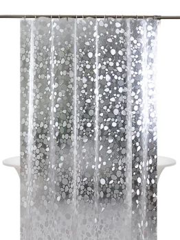 Waterproof 3D Transparent Digital Printing Shower Curtains Origin China Model NO. Y-099 Location Shower Certification - Yiwu Billion Import & Export Co., Ltd - China