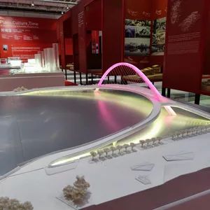 3D Professional Customized Bridge Model with Lighting Fixtures - Guangzhou Tranka Digital Model Co., Ltd. - China