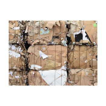 OCC Waste Paper bales packed for inter-national logistics and delivery - HIGHPROFILE AGRICULTURE SERVICES LIMITED - Tanzania