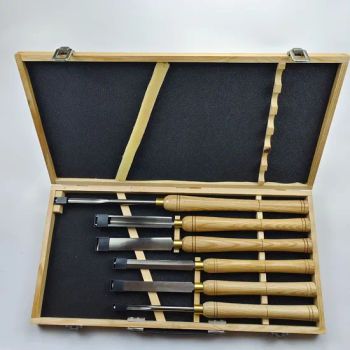 6-Piece Cr-V Steel HSS Wood Chisel Set Wood Carving Chisels Condition New Usage Carving Color Unicolor Trademark none Material - Wenzhou Meters Int'l Trade Co., Ltd. - China