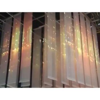Stage Special Effect Strip Curtain Projection Gauze/Mesh/Voile Screen for Display/Show/Wedding - Shenzhen Jiayunfeng Stage Equipment Co., Ltd. - China