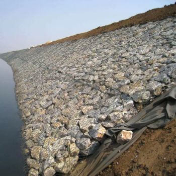 Erosion Control Gabion Box Retaining Wall Stone Cage 2 X 1 Chain Link Mesh Hexagonal Low-Carbon Iron Wire, Galvanized Iron Wire - Anping Dongfu Wire Mesh Co., Ltd. - China
