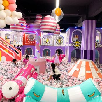 Kids' Indoor Amusement Theme Park for Children's Play Area Indoor Playground Equipment Amusement Park - Huaqi Amusement Equipment (Guangzhou) Co., Ltd. - China