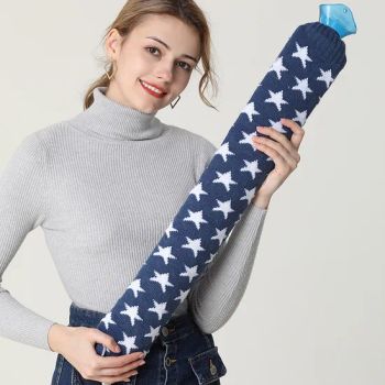 Hot Water Bottle with Cover for Kids Children Baby Hot Water Bottle Cover for Children in Christmas Day - Changsha Sunflower B&T Co., Ltd. - China