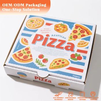 Custom Food-Grade Pizza Boxes Strong and Durable Safe for Takeaway - EVER GREATER IMP. & EXP. CO., LIMITED - China