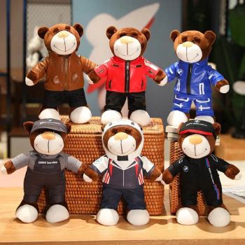 Custom Logo Personalized Soft Promotional Mascot Kid Gift Doll Plushies Stuffed Animal Plush Toy Racing Car Motorcycle Motor Scoot y4JWhS - Yangzhou Detuo Trading Co., Ltd. - China