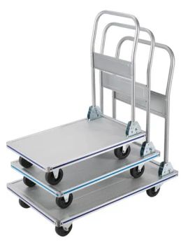 Aluminum Platform Hand Truck (HT041A-150) Load 150kg Style Folding Wheel Amount 4 HS Code 87168000 Trademark ROBUST Model NO. - Shanghai Robustworks Hardware Tools Co., Ltd. - China