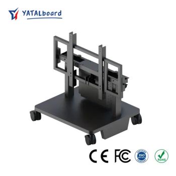 Cheap Price Mobile TV Cart Portable Mobile Stand for Interactive Smart Boards Interactive Flat Panel Display TV Chart - Hangzhou Yatal technology Co., Ltd. - China