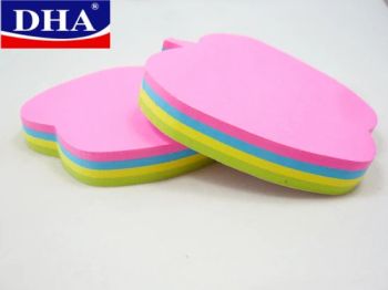 Apple Shaped Sticky Notes (DH-9722) High Quality Custom Die-Cut Sticky Note Pads - Jiangsu Dehuang Stationery Co., Ltd. - China