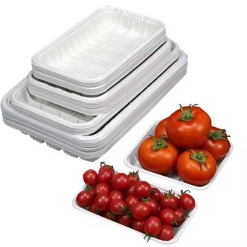 Cornstarch Biodegradable Disposable Takeaway Food Packing Plate Food Fresh Meat Packaging Trays - Nftz Bofa Daily Necessities Co., Ltd. - China