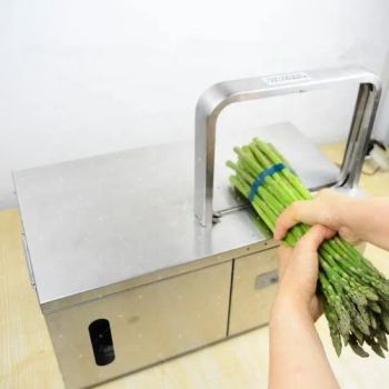Semi Automatic Vegetables Strapping Machine Vegetables Fruit Binding Machine Tape Flower Binding Machine - Luohe Juyou Commercial & Trading Co., Ltd. - China