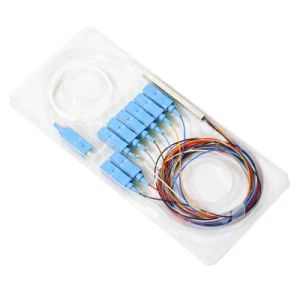 1X4 1X8 Fiber Optic Mini PLC Splitter (FTTH, CATV, telecom) - TOPNET (SHENZHEN) COMMUNICATION CO.,LTD - China