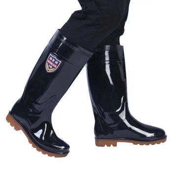 Rubber Boots Black Rain Boots Waterproof PVC Gumboots in Guangzhou - Guangzhou 247 International Co., Ltd. - China
