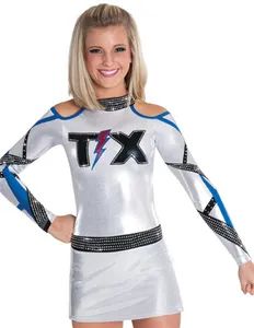 Custom Made Sports Apparel Latest Fashion School Cheerleading Uniforms - Guangzhou Dulin Sportswear Co., Ltd. - China