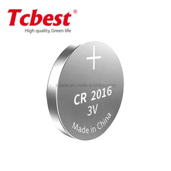 Factory Wholesale Cr2016 3V 75mAh Lithium Manganese Button Cell Batteries for Toys and Home Appliances - Shenzhen Tcbest Battery Industry Co., Ltd. - China