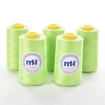 China Manufacturer 100% Polyester Sewing Threads 60/3 5000 Yards with Different Colors - Ningbo MH Industry Co., Ltd. - China