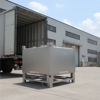 1000L Mobile Tank with Castor Wheels - E-Tech (Dalian) Co., Ltd - China