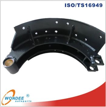 Heavy Duty Truck Body Parts Auto Spare Parts Brake Shoe Origin China Model NO. 4515 Name Brake Shoe Trademark WONDEE Certification - Xiamen Wondee Autoparts Co., Ltd. - China