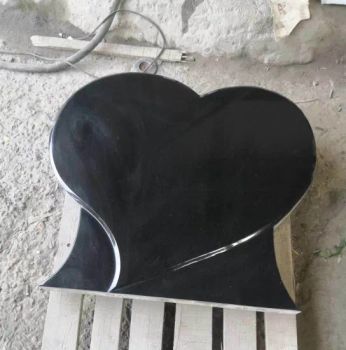 Tombstones Customized Design Heart Cemetery Polished Granite Monument - HEBEI JINKUI IMPORT & EXPORT TRADING CO., LTD. - China