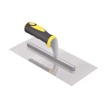 Building Construction Plastic Handle Concrete Long Stainless Steel Plaster Trowels - Hangzhou Happyfull Import & Export Co., Ltd. - China