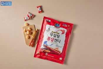 GINSENG CANDY FREE SUGAR Color Red Shelf Life 4 YEARS Place of Origin KOREA Extract Age 6-year-old Packaging Eye-catching - Dream Corporation - Vietnam