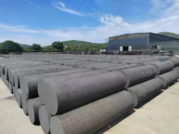 Carbon Graphite Electrode with Nipples RP HP UHP 750mm 700mm 650mm 600mm 550mm 500mm 450mm 400mm 350mm 300mm 250mm 200mm Customized Dia 800-1400mm - Hebei Tuonai New Material Co., Ltd - China