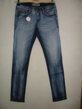 MID Blue Denim Woman's Jeans Casual Style Jeans Size S Style Skinny Type Trousers Gender Women's Payment Terms: T/T Model NO. A15301-901 - Amazing Fashion International Co., Ltd - China