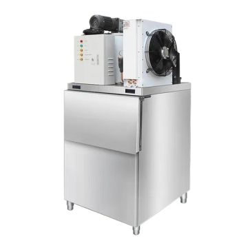 200kg Automatic Vertical Flake Chips Slice Ice Machine for Commercial Fish Supermarkets Fisheries Use - Zhengzhou BaoPin Machinery Co., Ltd. - China
