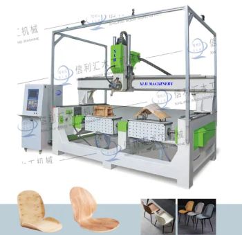 CNC Engraving Machine 5 Axis for Sale, Foam Processing Center for Foam Wood, Plastic, Metal Woodworking for Craving Cutting China - Qingdao Xinlihui Machinery Co., Ltd. - China