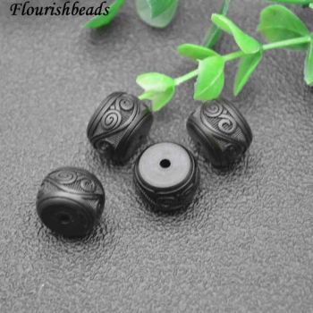 Barrel Shape Black Wood Rondelle Spacer Loose Beads for Buddhist Jewelry Making - Guangzhou Lizhizhu Jewelry Co. Ltd - China