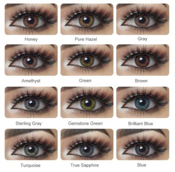 Big Eyes Annually Colored Contact Lenses Cosmetic Contact Lens, Can OEM Customized Logo Packaging - Wenzhou Kingsun Optical Co., Ltd. - China