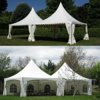 Factory Price Luxury PVC & Polyester Marquee Trade Shows Hotels Elegant Barnum Chapiteau Wedding Party Tent - Zhejiang Blooming Home Products Co., Ltd. - China