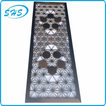 Stainless Steel Art Decorative Screen Partition Used in Rooms, Hall, Office for Hotel Project, Construction, Building - SHS Stainless Steel Co., Limited - China