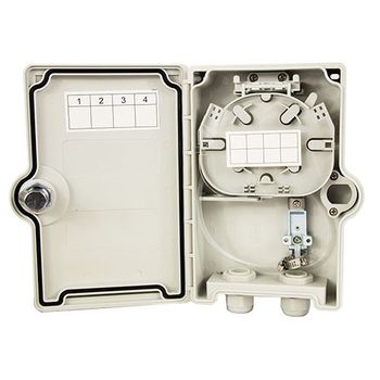 Fiber Optic Termination Box, For Networking Devices Material Plastic Number of Ports/Pins 4 Application Networking - Circuit Foundry LLP - India
