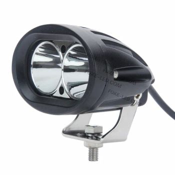  Foke 4inch Oval Forklift Accessories LED Point Light 20W Bright High Quality Car Light - Foshan Foke Lighting and Electrical Co., Ltd. - China