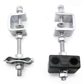 Down Lead Clamp for Tower Origin China Model NO. TGY-T HS Code 76109090 Trademark POWTECH Transport Package Wooden Case Production Capacity - Qingdao Powtech Electronics Co., Ltd. - China