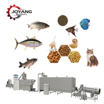 Puffed Cat Dog Monkey Birds Pet Food Extruder Machines Fish Shrimp Feed Processing Line - SHANDONG JOYANG MACHINERY CO., LTD. - China