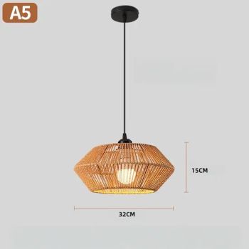 European and American Vintage Hand-Woven Chandeliers Origin China Style Modern Power 21-30W Trademark YZN Type Flexible Lamp Holder - Shanghai Yizhiniu Building Materials Trading Co., Ltd - China