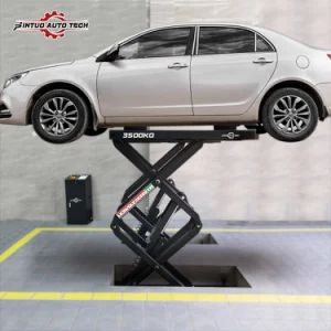 Jintuo High Quality Used in Ground Hydraulic Scissors Car Lift Big Scissor Lifter - Yantai Jintuo Automobile Technology Co., Ltd. - China