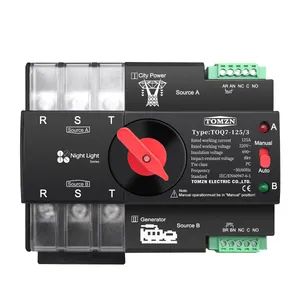 ABB WiFi Smart 230V Circuit Breaker RCBO 4p Dual Power Automatic Transfer Electrical Selector Switch 2p ATS Circuit Breakers - Tianjin Shiny-Metals Technology Co., Ltd. - China