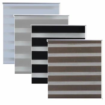 Top Quality Electric /Manual Zebra Roller Blind Style Modern Kind Venetian Size Customized Open Type Manual Model NO. - Fuzhou Sunshine Building Materials Co., Ltd. - China