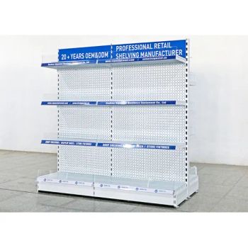 Stainless Steel Multi-Tier Tegometall Compatible Shelves for Home and Supermarket, Heavy-Duty Adjustable Metal Shelving Units, Modular Retail Display Racks - Suzhou Sigmetal Business Equipment Co., Ltd. - China