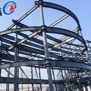 Prefab Industrial Metal Warehouse Workshop Building Galvanized Light Structural Steel Construction Frame Steel Structure Church Hall - Qingdao Ruigang Steel Structure Co., Ltd. - China