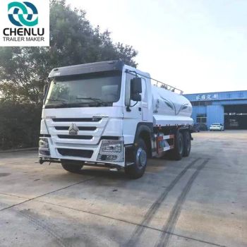 Best Designed HOWO Sprinkler Tank Truck 4X2 6X4 Water Spray Truck Shacman Water Tanker Trucks 10 Cbm 12cbm 20m3 Water Sprinkler Tank Truck - SHANDONG CHENLU VEHICLE CO.,LTD. - China