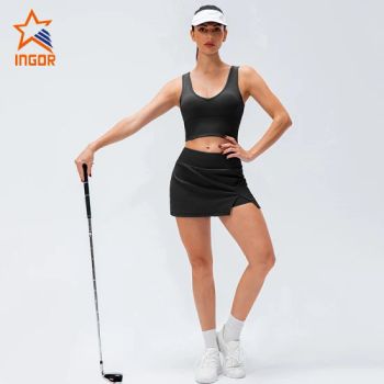 Ingor Sportswear Fitness Clothing Manufacturer Custom Women Tennis Golf Apparel - Guangzhou Ingor Sportswear Co., Ltd. - China