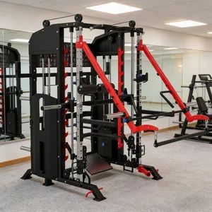 Industrial Smith Machine for Commercial Gyms with Reinforced Steel Frame and Safety Locks - SingSong Sports Equipment Co., Ltd. - China