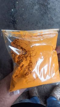 Curcumin extract 25% Purity 95% Form Extract Color Dark Orange Mesh Size 120 # Mesh Solubility Soluble In - Vedant Agro Foods - India