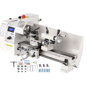 Sturdy Precision 8"X14" Bench Manual Mini Lathe Machine for Metal - SJR Machinery Limited - China