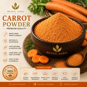 Carrot Powder – product photo, Dried Henna Powder products found from trusted suppliers, wholesalers, manufacturers & exporters Listing